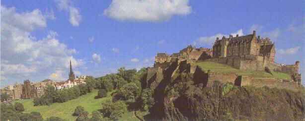 Picture of Edinburgh castle from Edinburgh - Scotland's Capital Citygh - Scotland's Capital City