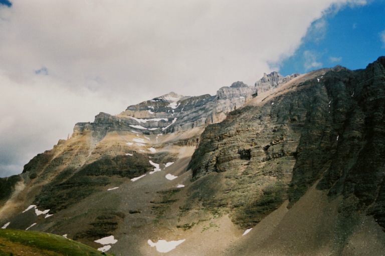 Mount Temple, Canadian Rockies, Aug. 2003