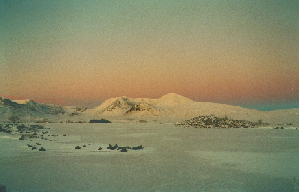 Picture of Whitemount on Rannoch Moor taken by Paul Dobbie